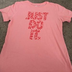 Pink Nike “Just Do It” t shirt
